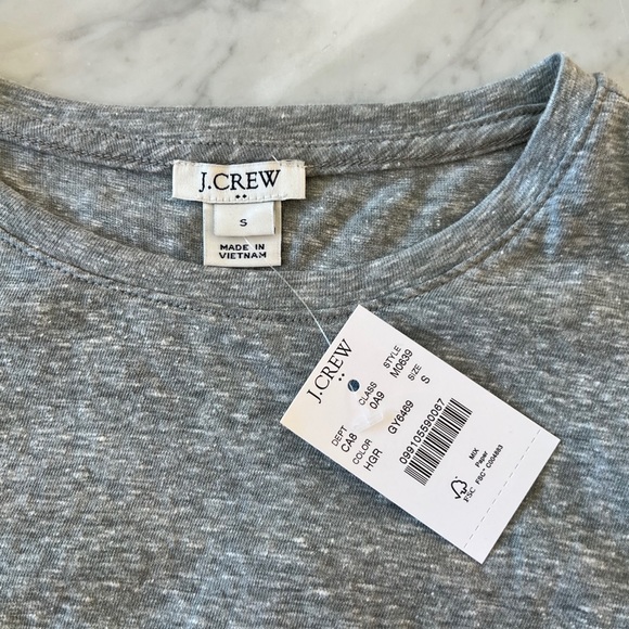 J. Crew Tie Back Tee - Picture 5 of 6